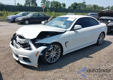 2015 BMW 428I from USA, damaged, VIN WBA3V5C55FP752941